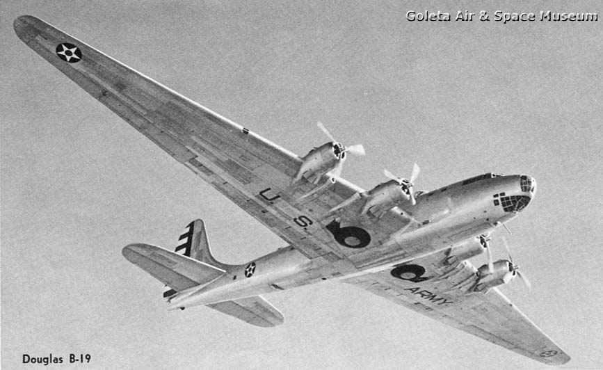 Goleta Air and Space Museum: Douglas XB-19